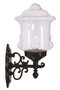 Opviq Lámpara de Pared Exterior BAP-68189-BSY-M4 Negra